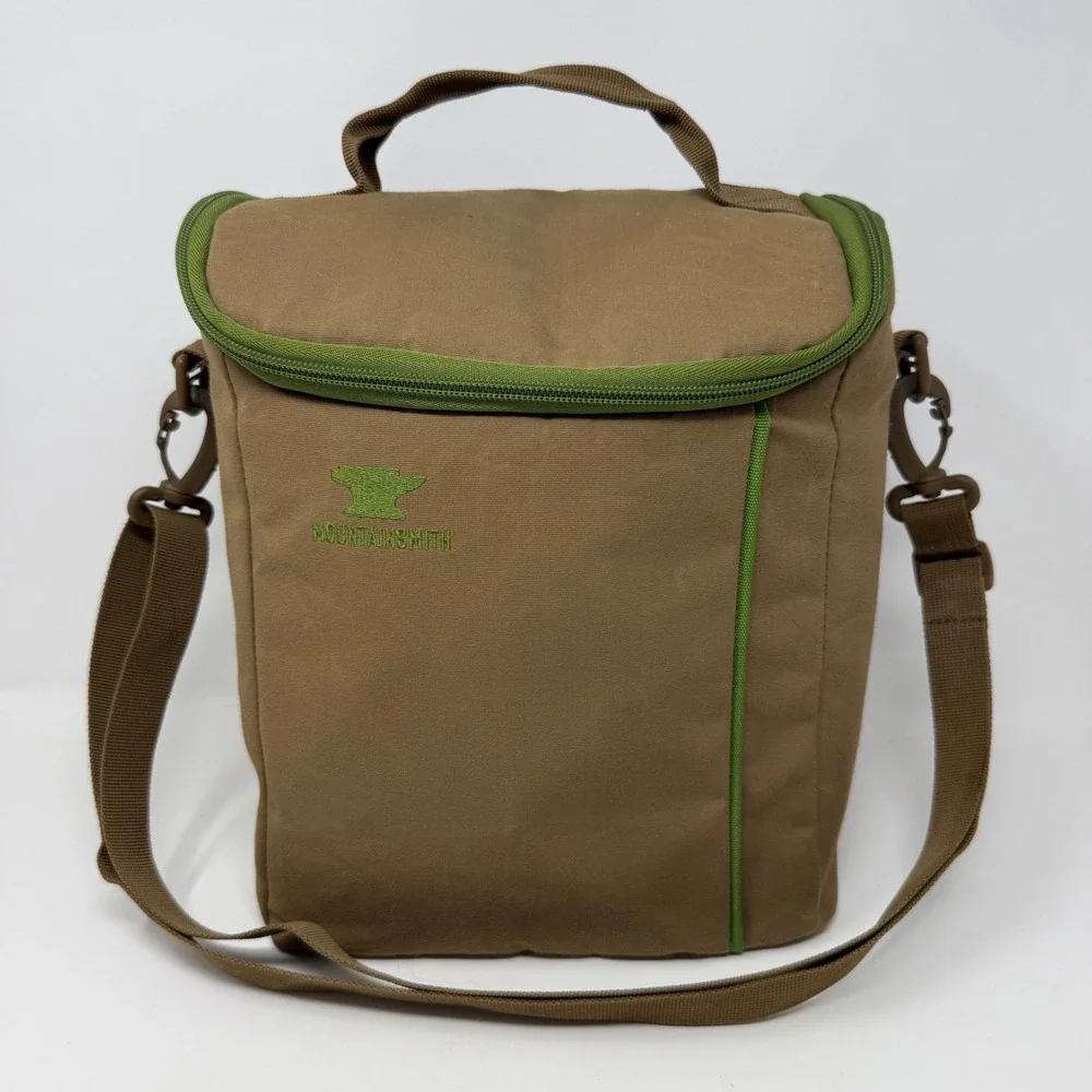 Mountainsmith The Sixer Soft Sided Cooler Bag 12L Brown Canvas w/ Bottle Opener
